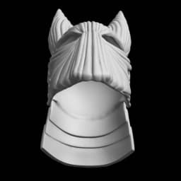 Red Dracula Mask Stl File | Red Dracula Mask Digital File 3d model