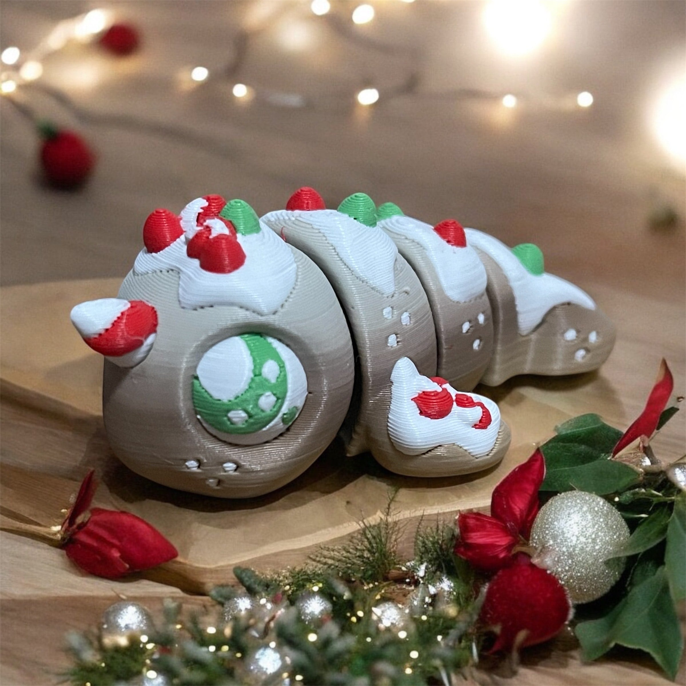 Christmas Gingerbread Narwhal 3d model