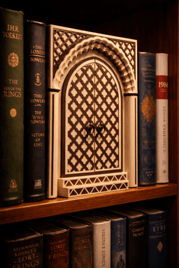 Morocco style door decor 3d model