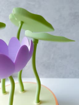 Lotus Pot Vanity Tray 3d model