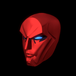 RedHood Tech Helmet 3d model