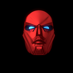 RedHood Tech Helmet 3d model