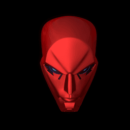 RedHood Tech Helmet 3d model