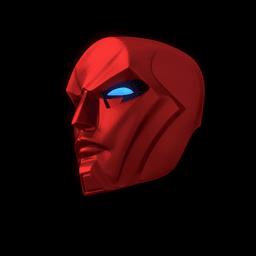 RedHood Tech Helmet 3d model