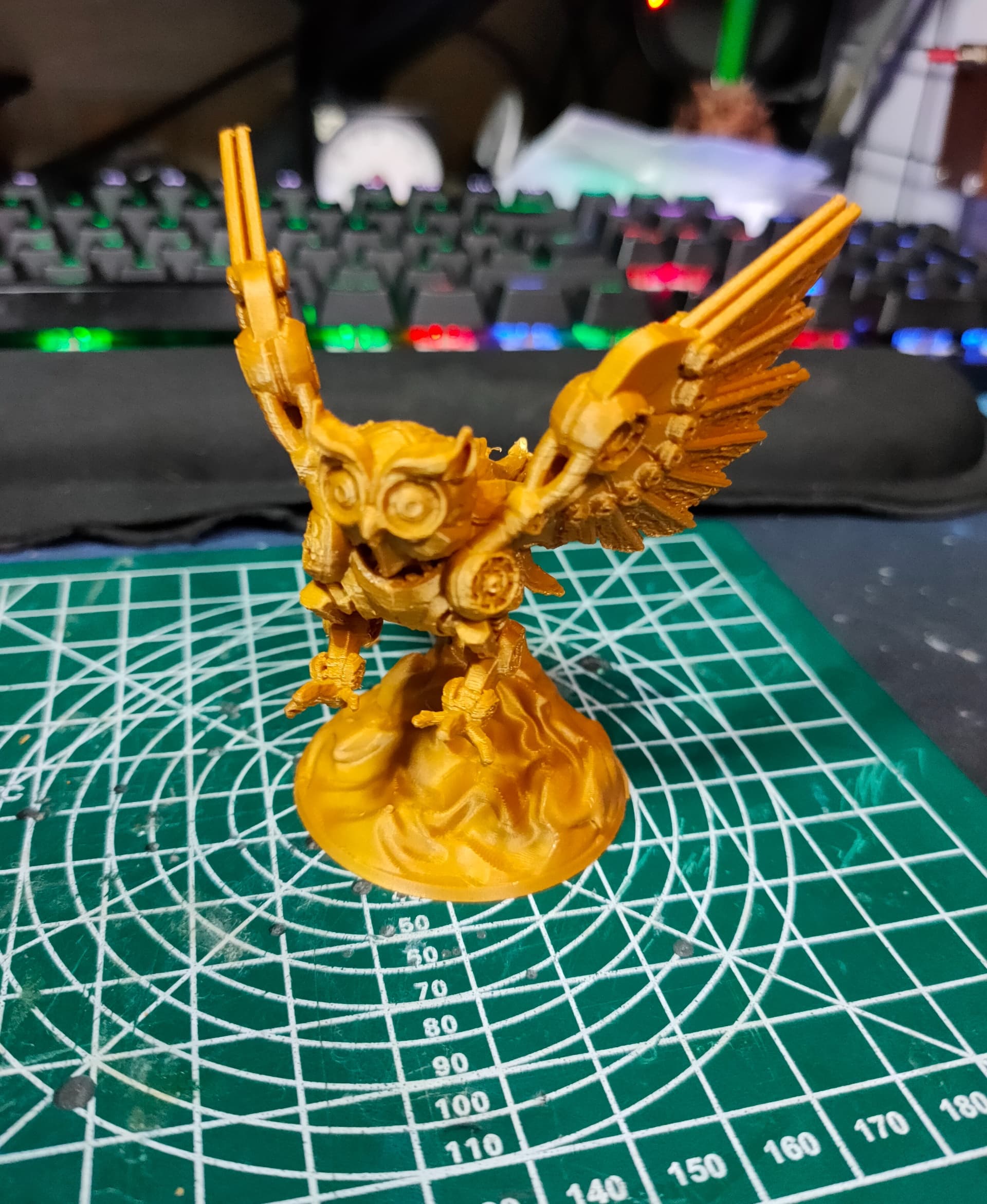 printed in petg on an x1 carbon at 0.16mm layer supports where a bit of a pain (petg always are) but it looks great thanks