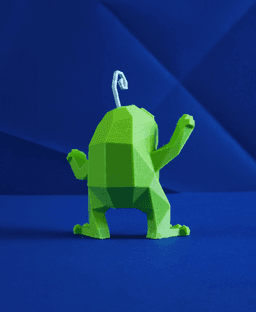 Politoed Low Poly Pokemon 3d model