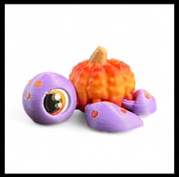 Bumples the Baby Pumpkin Turtle 3d model