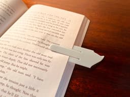 Shark Bookmark 3d model
