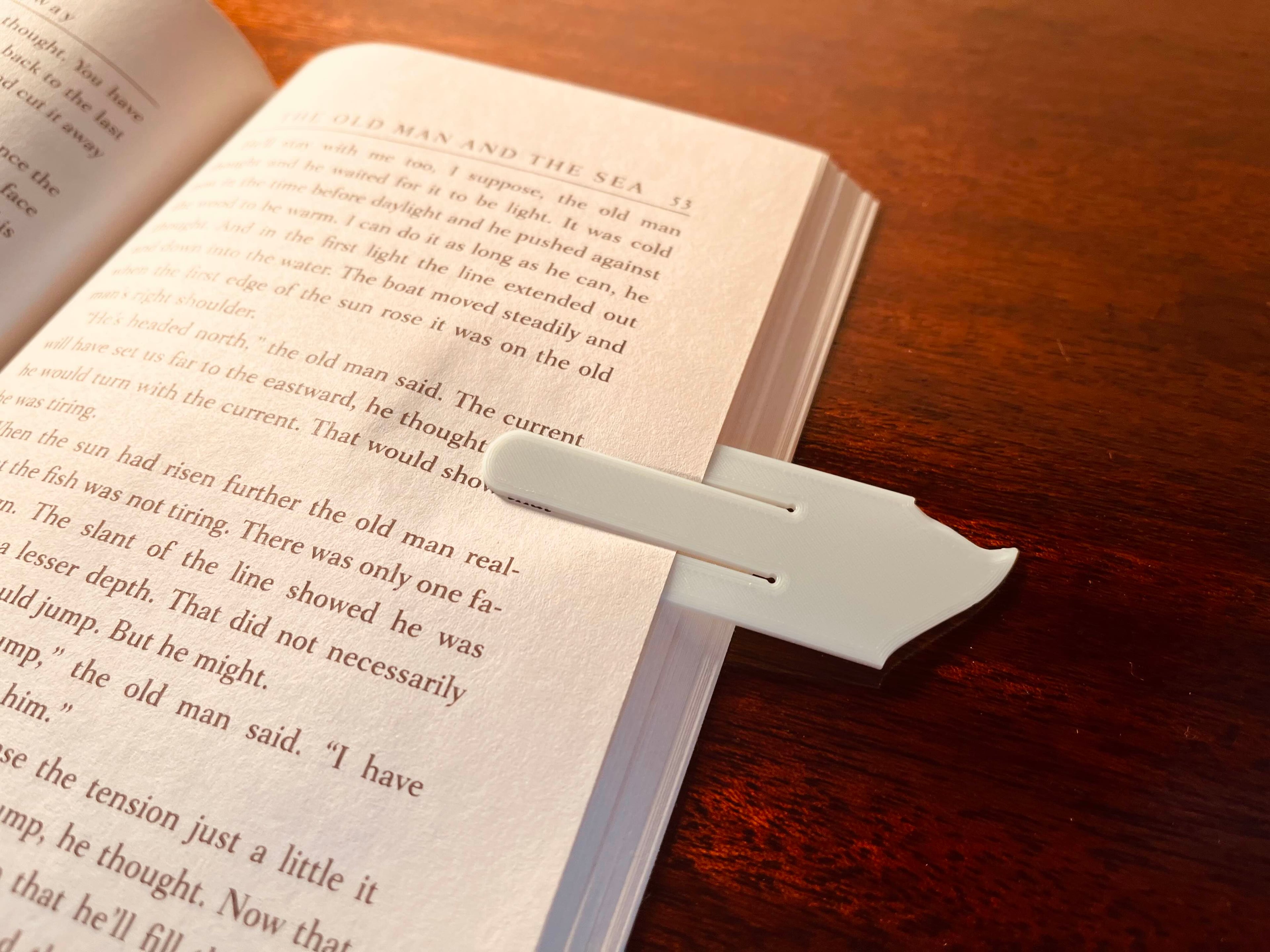 Shark Bookmark 3d model