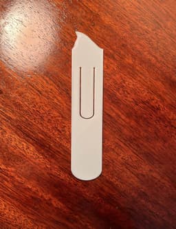Shark Bookmark 3d model
