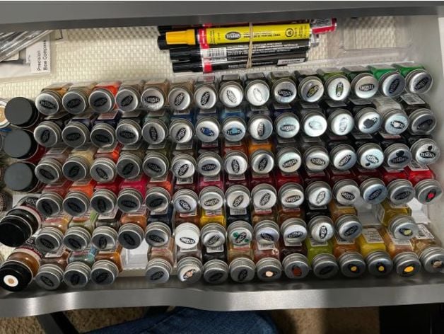 Testors Paint Rack 3d model