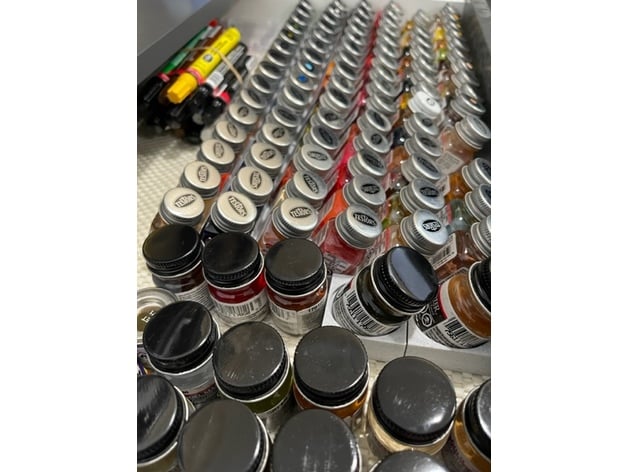 Testors Paint Rack 3d model