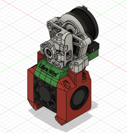 Libra mini Toolhead V0.0 3d model