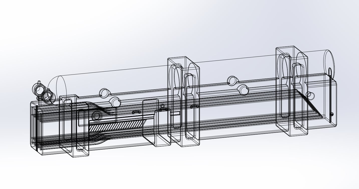 Attack On Titan Blade Magazine Boxes 3d model