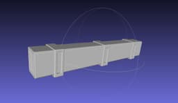 Attack On Titan Blade Magazine Boxes 3d model