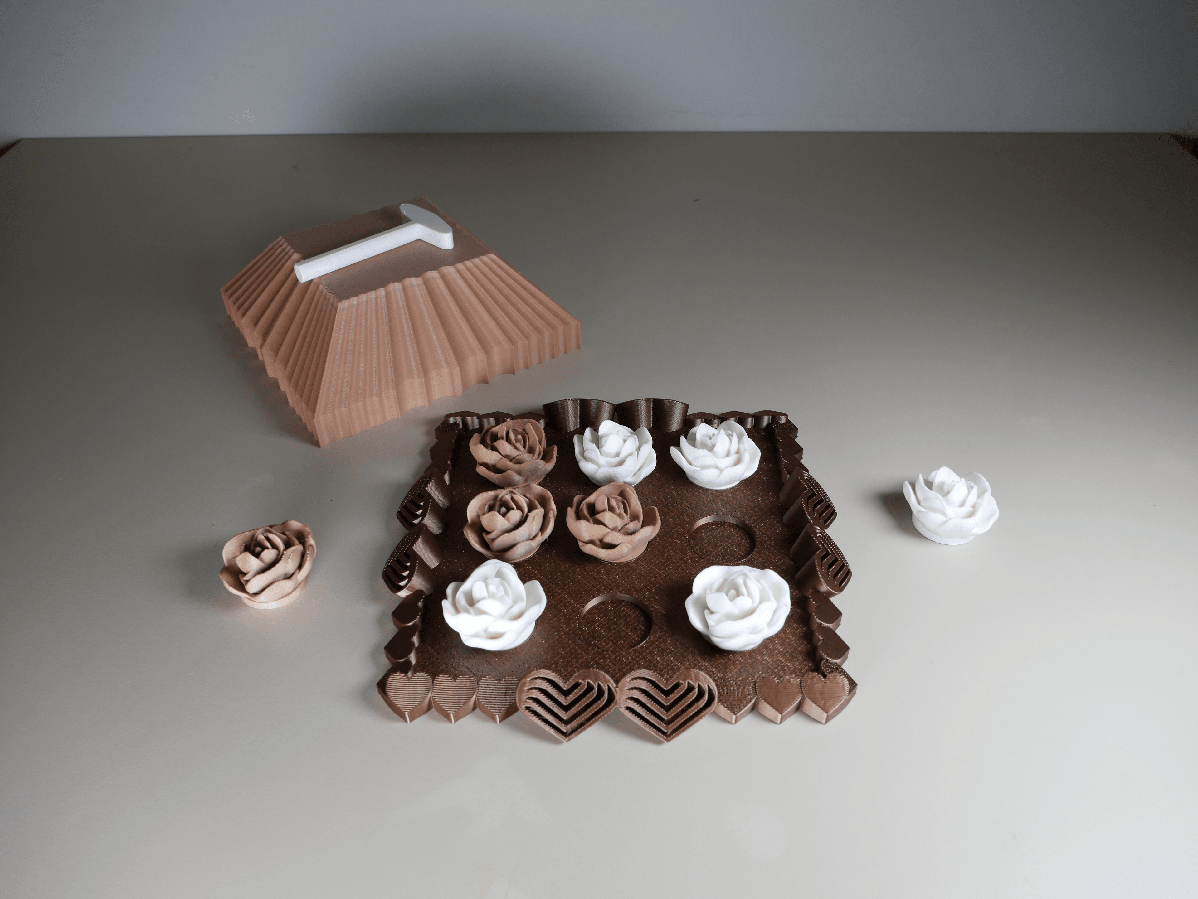 Valentine Tic Tac Toe 3d model