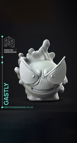 Ghastly - Pokemon - Fan Art 3d model