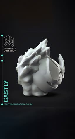 Ghastly - Pokemon - Fan Art 3d model