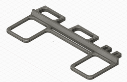 Desk Voip Phone (Poly VVX250) Replacement Foot 3d model