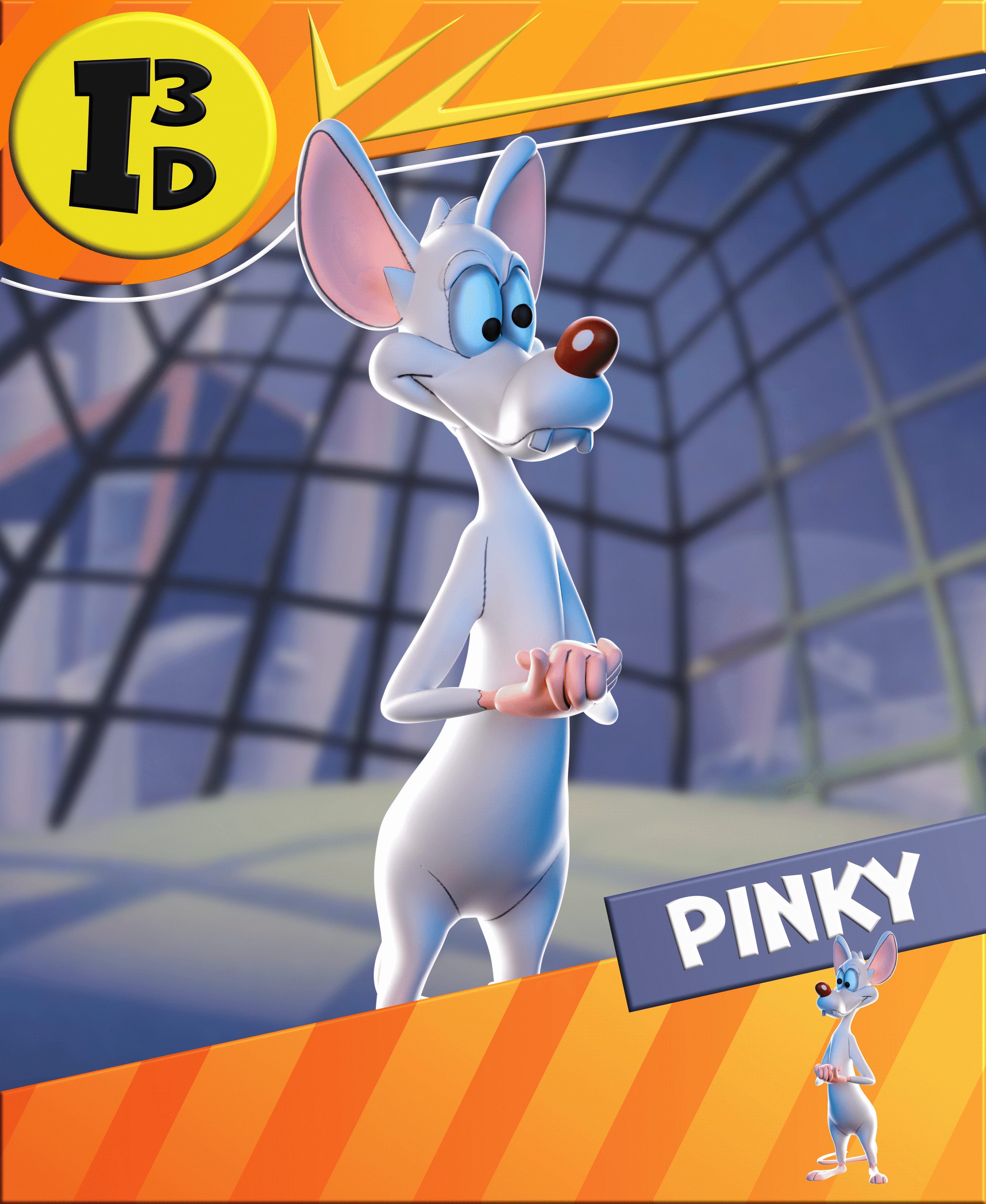 Pinky 3d model