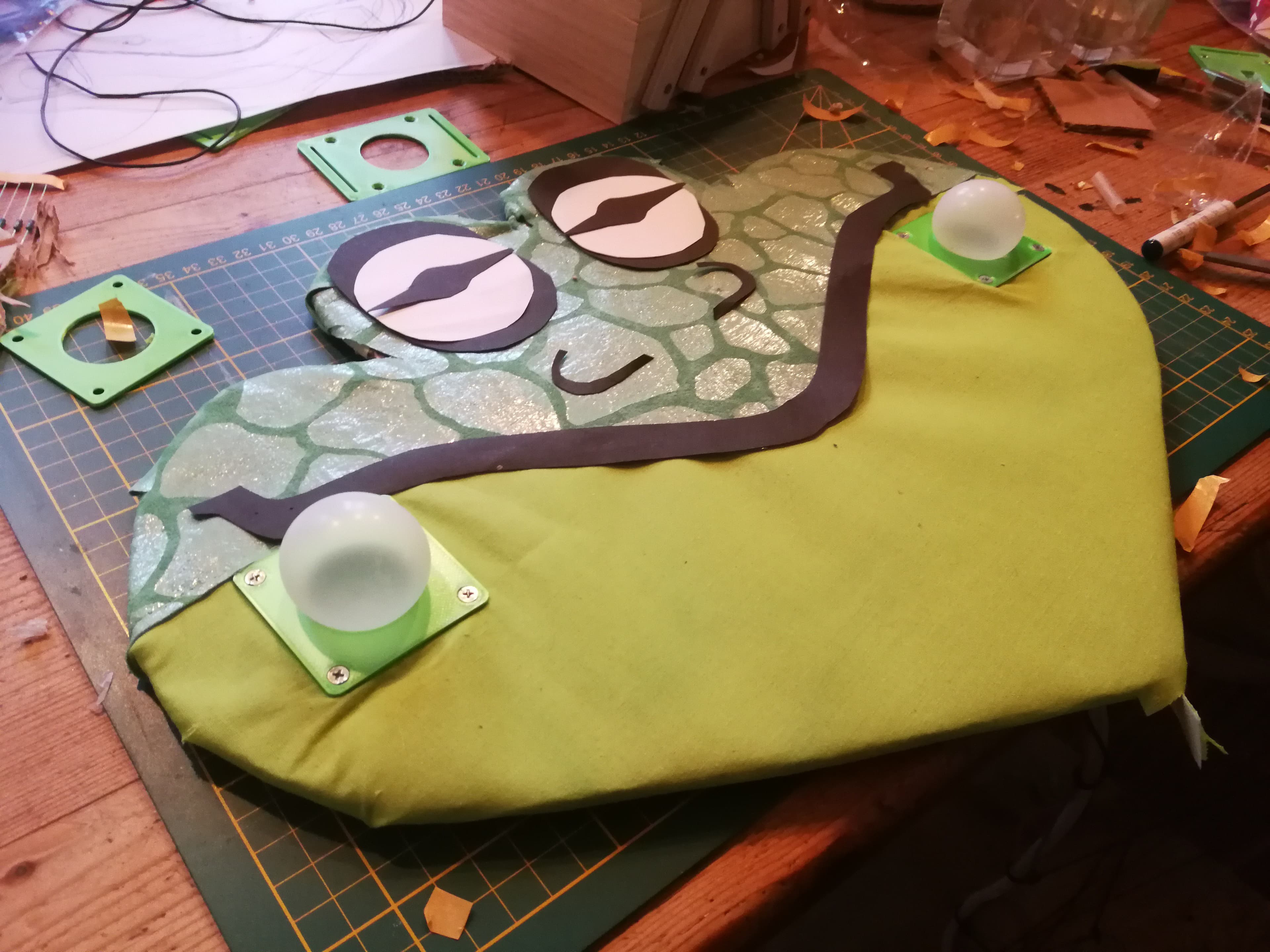 Cheeky Frog Mask #HalloWearables 3d model