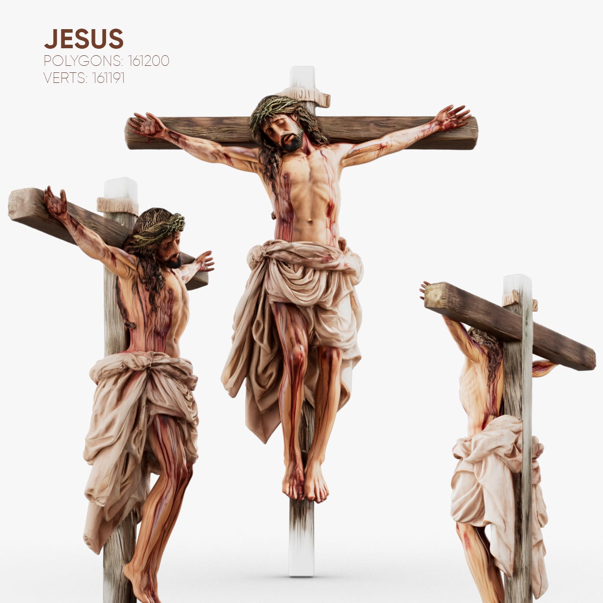 Jesus 3d model