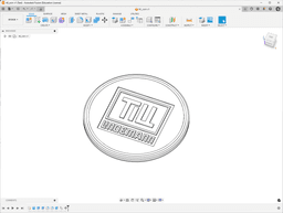 Till coin 3d model