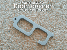 Parametric Covid19 tool 3d model