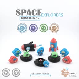 Space Explorers MEGA-Pack 3d model