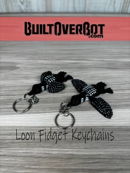 Loon Fidget Keychains 3d model