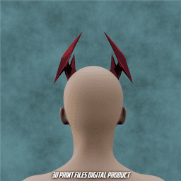 Red Witch Crown Marvel Rivals 3d model