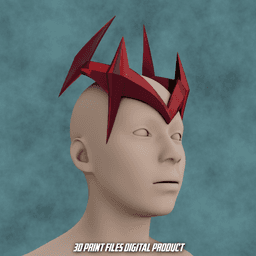 Red Witch Crown Marvel Rivals 3d model
