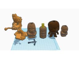 Chewbacca regular/mini Bic Buddy 3d model