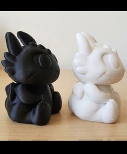 BABY DRAGON NIGHT LAMP 3d model