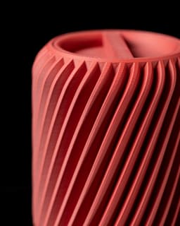 Ridged Storage Container by MODERN MACHINE 3d model