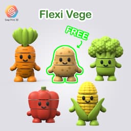 Free Flexi Potato 3d model
