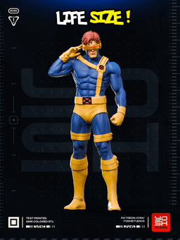 Life Size Cyclops 3D Printer STL File 3d model