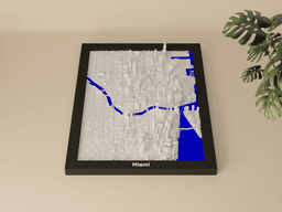 Miami - 3D Miniature 3d model