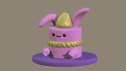 Rabbit scream.stl 3d model