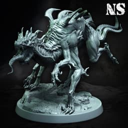 Mh'ithrha and Hounds of Tindalos 3d model