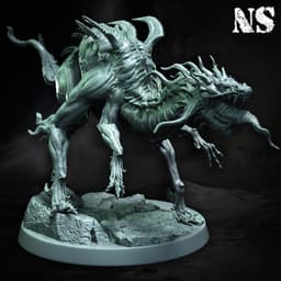 Mh'ithrha and Hounds of Tindalos 3d model