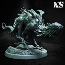 Mh'ithrha and Hounds of Tindalos 3d model