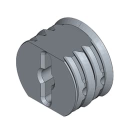 D-LOCK_CONNECTOR_L-DOUBLE-3-4-FLANGE-TRUSS-HEAD-SCREW-MOUNT 3d model