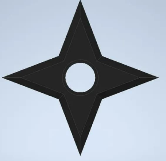 Shuriken 3d model