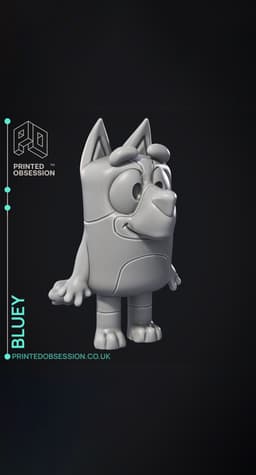 Bluey - Bluey - Fan Art 3d model