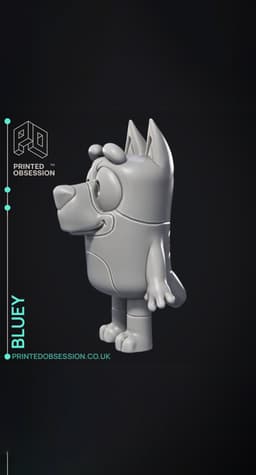 Bluey - Bluey - Fan Art 3d model