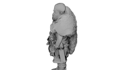 Berserker of the Norse 3d model