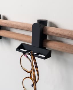 Sunglasses Holder for The Horizontal Rail 3d model