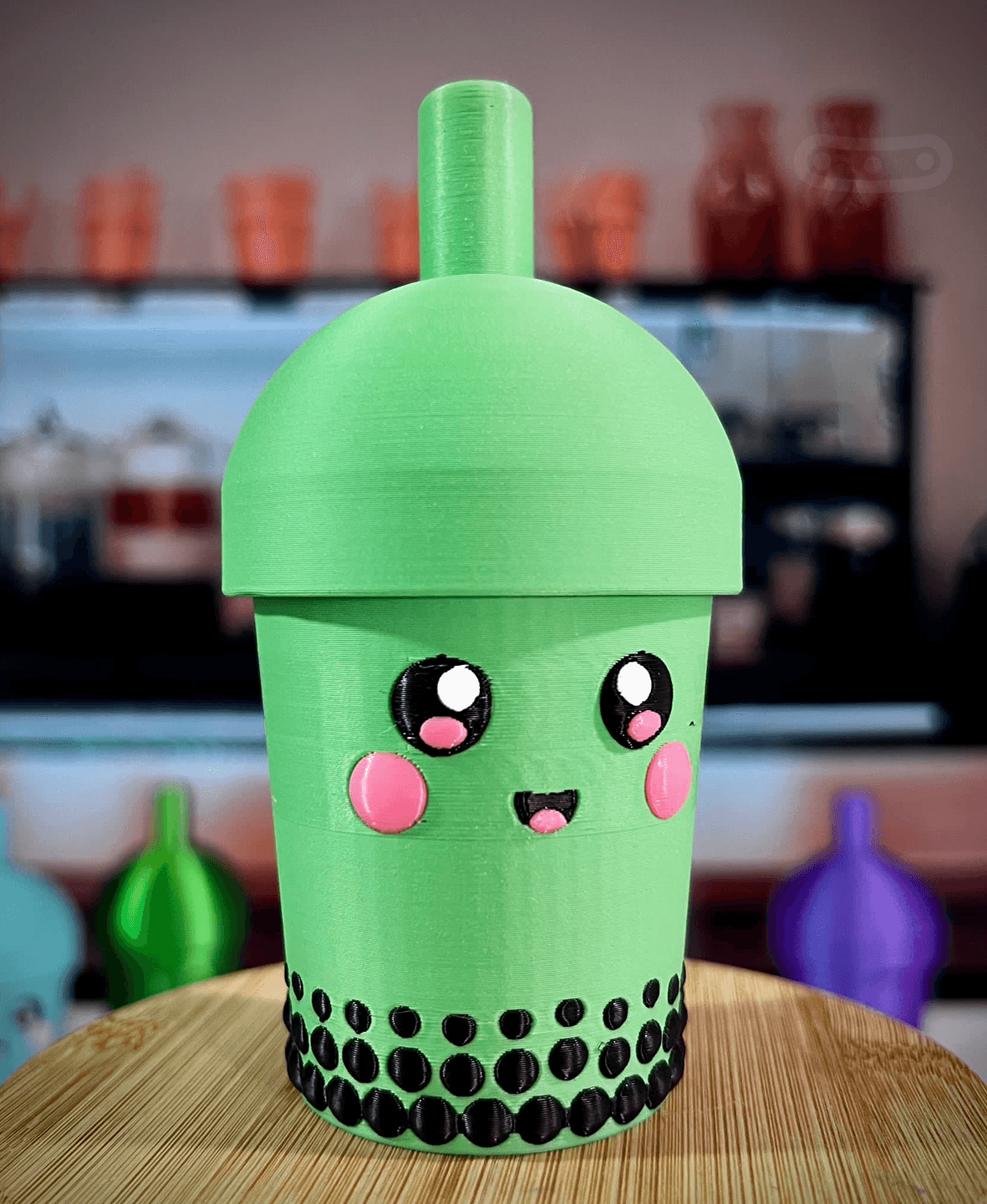 Fidget Boba 3d model