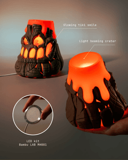 Tiki Lava Lamp 3d model